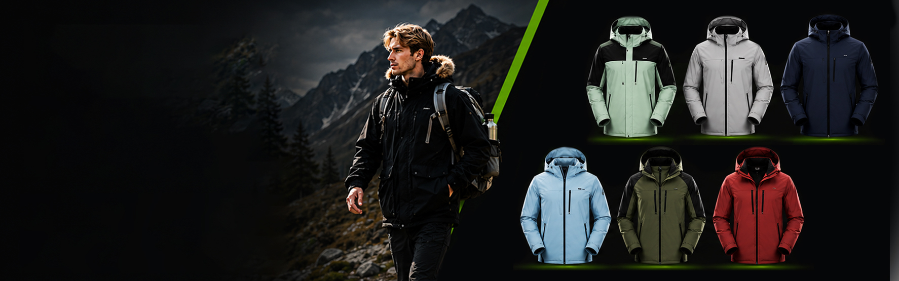 Premium Jackets Banner